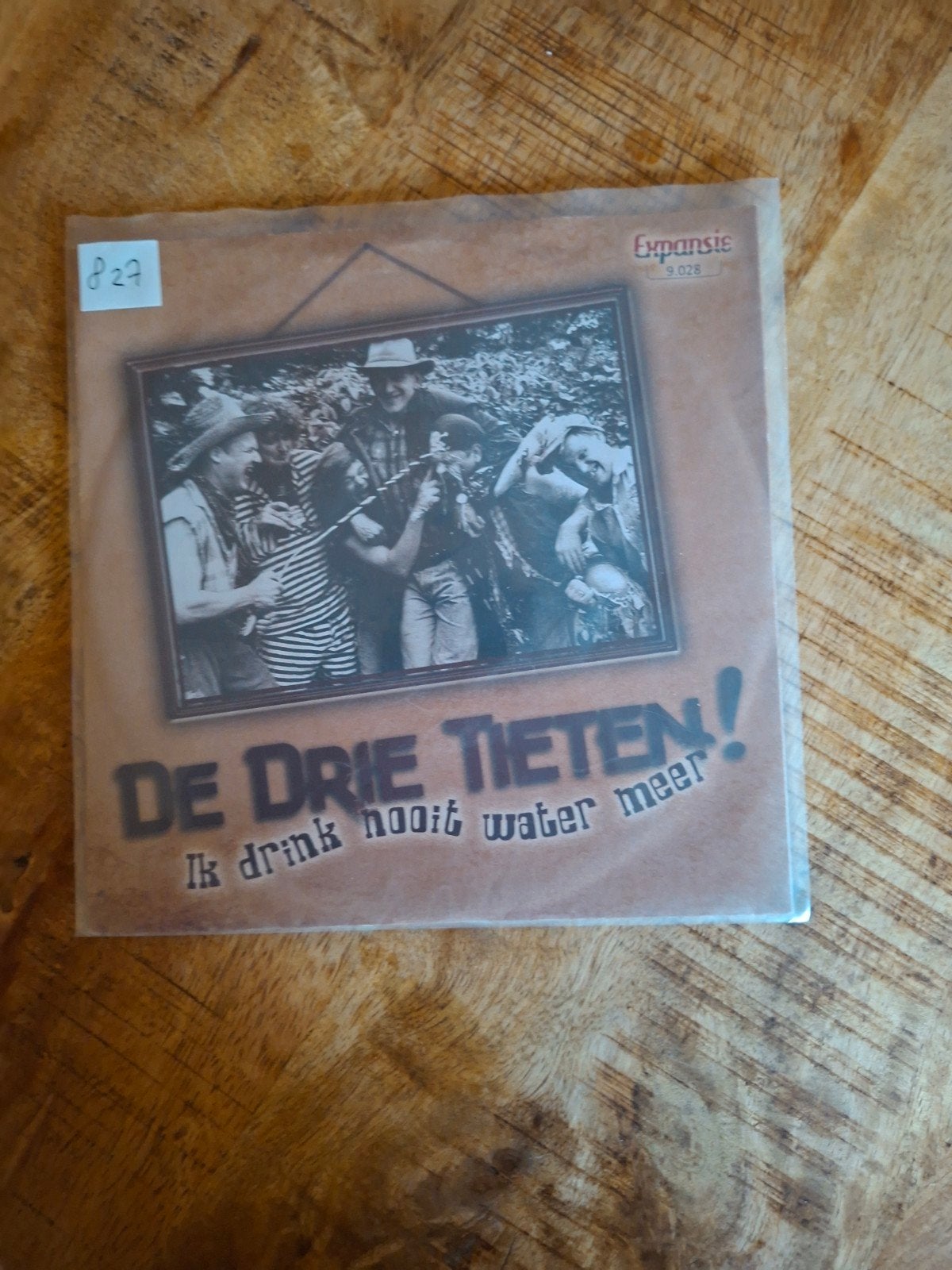 De Drie Tietjes - Ik drink nooit water meer (Single), Gebruikt, 7 inch, Ophalen of Verzenden, EP