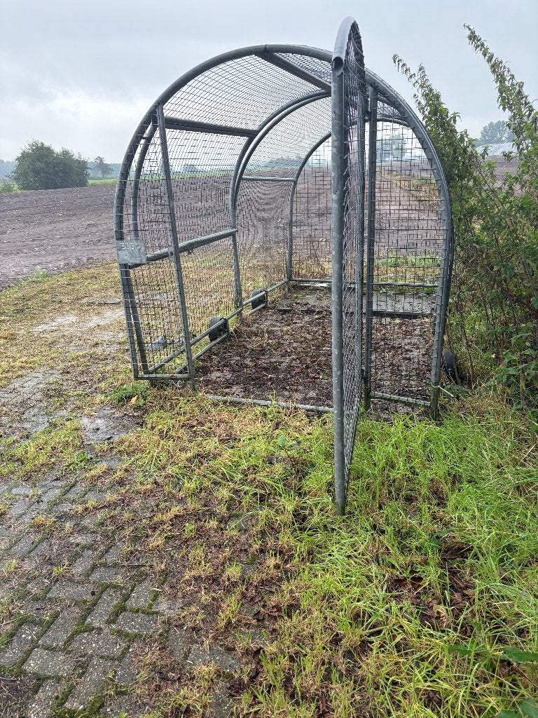 afrastering hek, Ophalen of Verzenden, Zo goed als nieuw