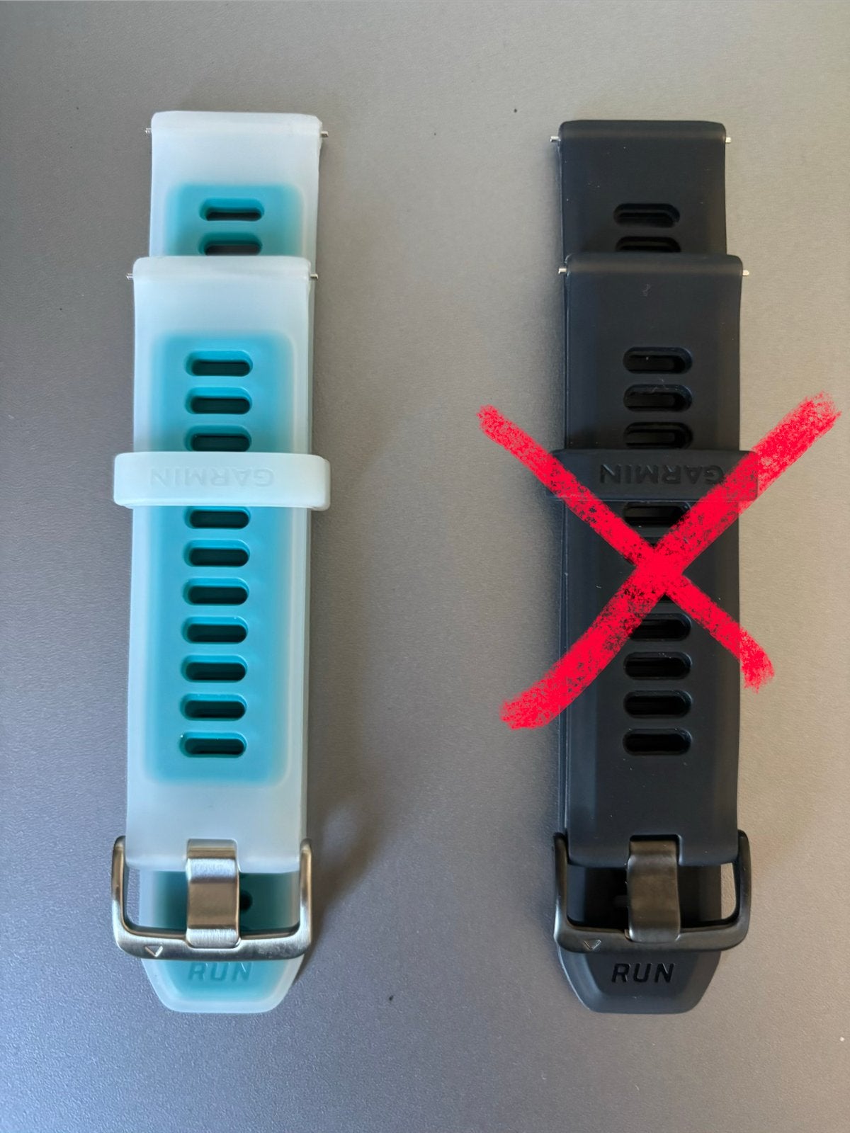 Garmin horloge bandjes - Quick Release 22mm, Ophalen of Verzenden, Nieuw, Zwart, Android