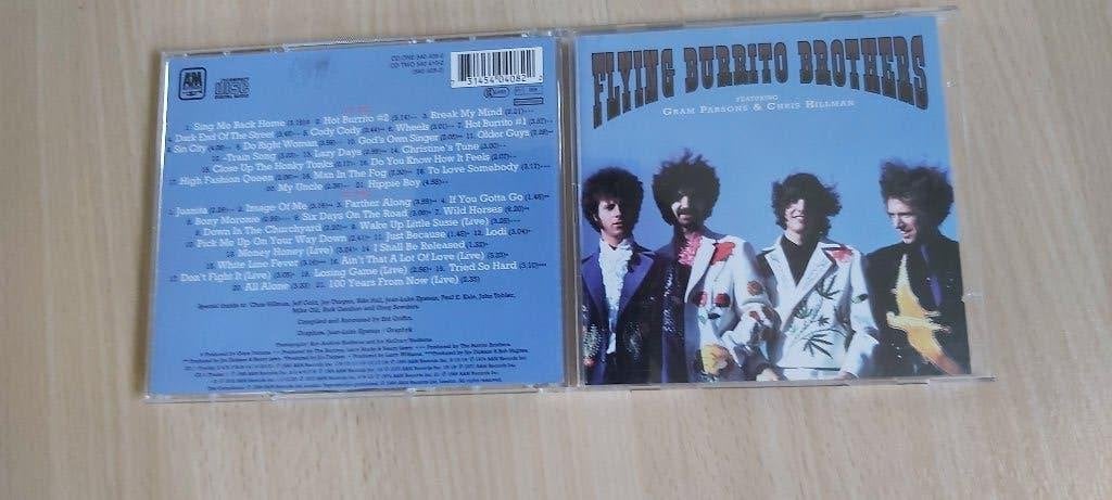 Flying Burrito Brothers Out of the Blue 2CD (Gram Parsons,), Pop, Overige formaten, Ophalen of Verzenden, Zo goed als nieuw