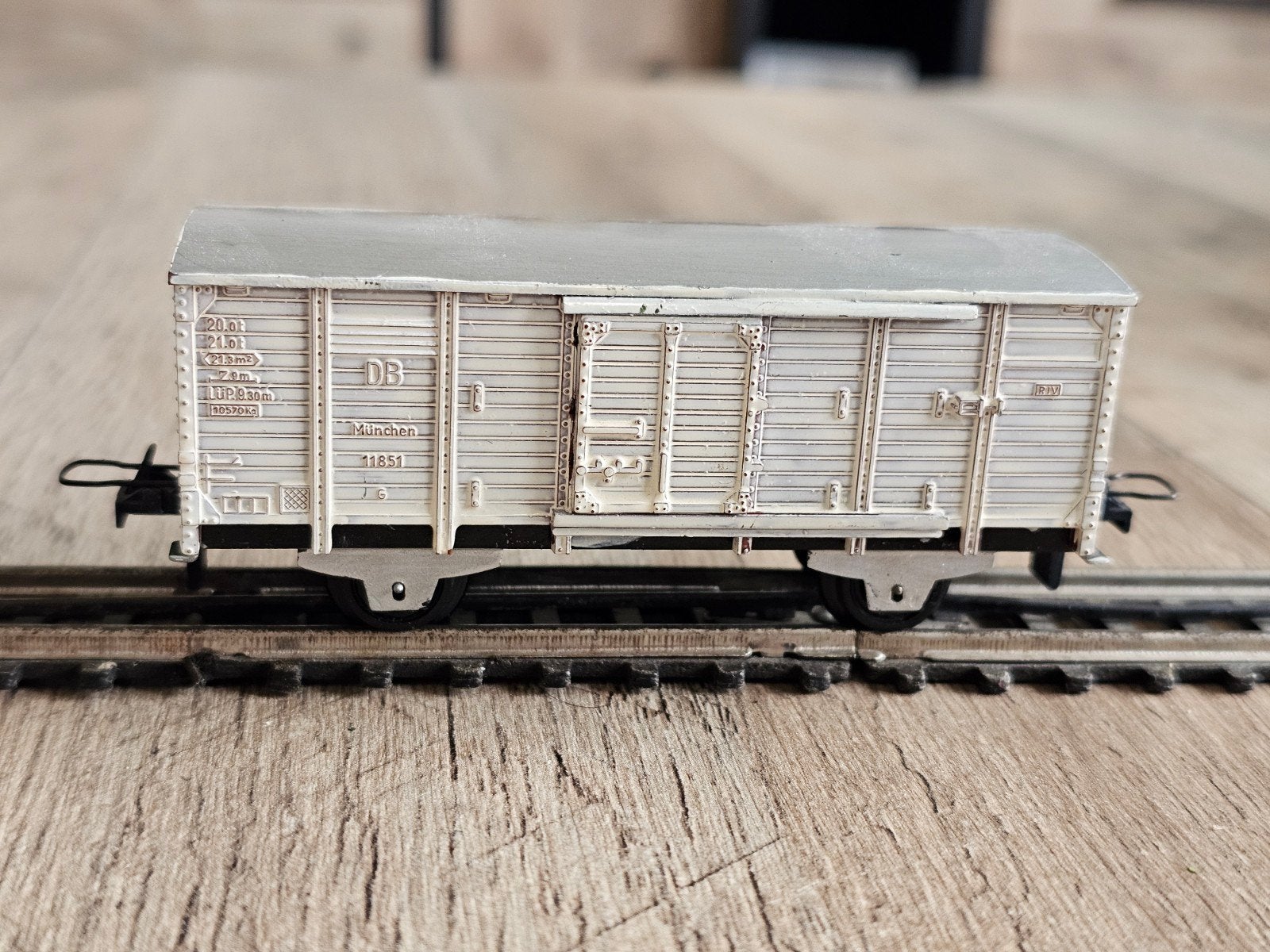 Trix-Express H0 Goederenwagon DB München 11851, Ophalen of Verzenden, Gebruikt, Wagon, Trix