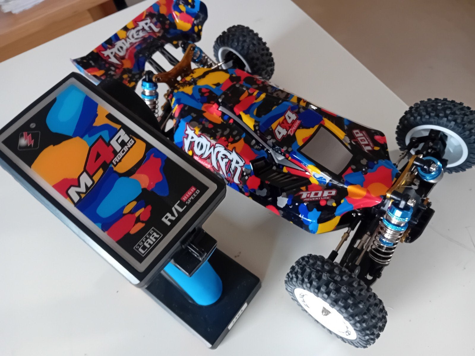Wltoys 1/12 2.4G Racing RC Auto 4WD Borstelloos 75 Km/h, Elektro, Auto offroad, Ophalen of Verzenden, Zo goed als nieuw