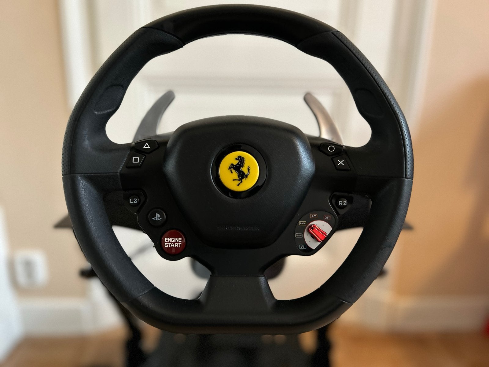 Thrustmaster Ferrari 458 Spider racestuur., Ophalen, Racestuur, Xbox, Force feedback