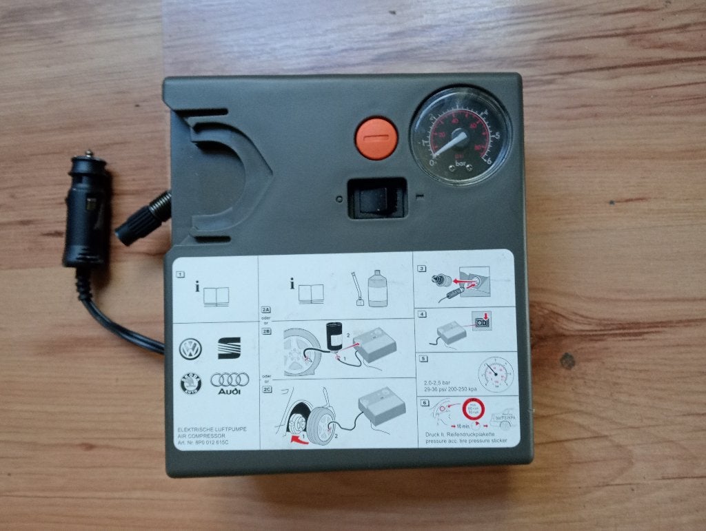 Zgan Vw Auto universeel Lucht Compressor, Ophalen of Verzenden, Zo goed als nieuw