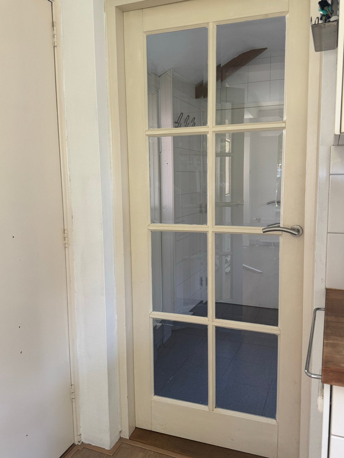 3 glazen binnendeuren, Doe-het-zelf en Verbouw, Deuren en Horren, Ophalen, Gebruikt, Binnendeur, Glas
