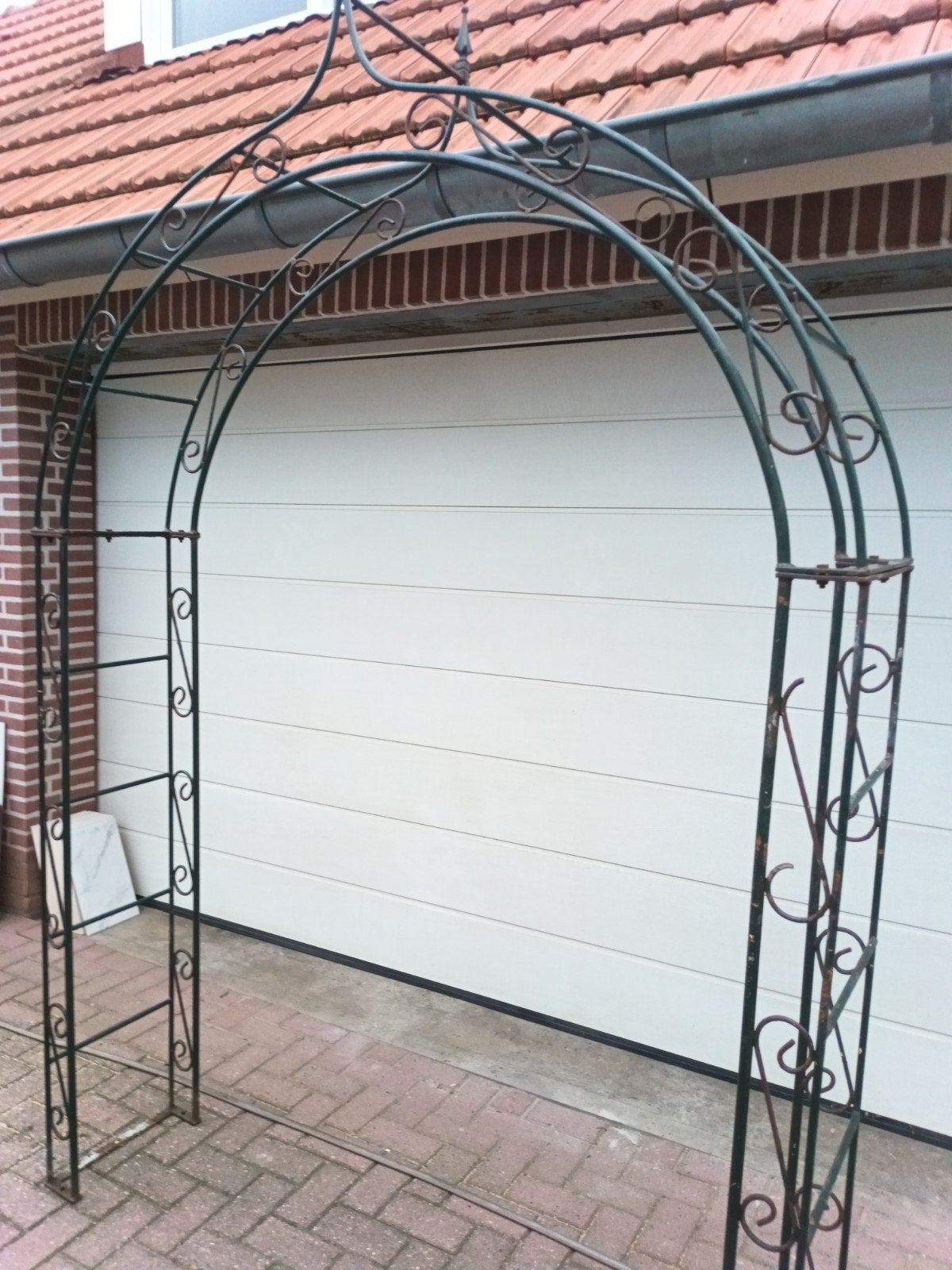 Metalen tuinboog - Rozenboog - Klimplantenrek, Ophalen, Gebruikt
