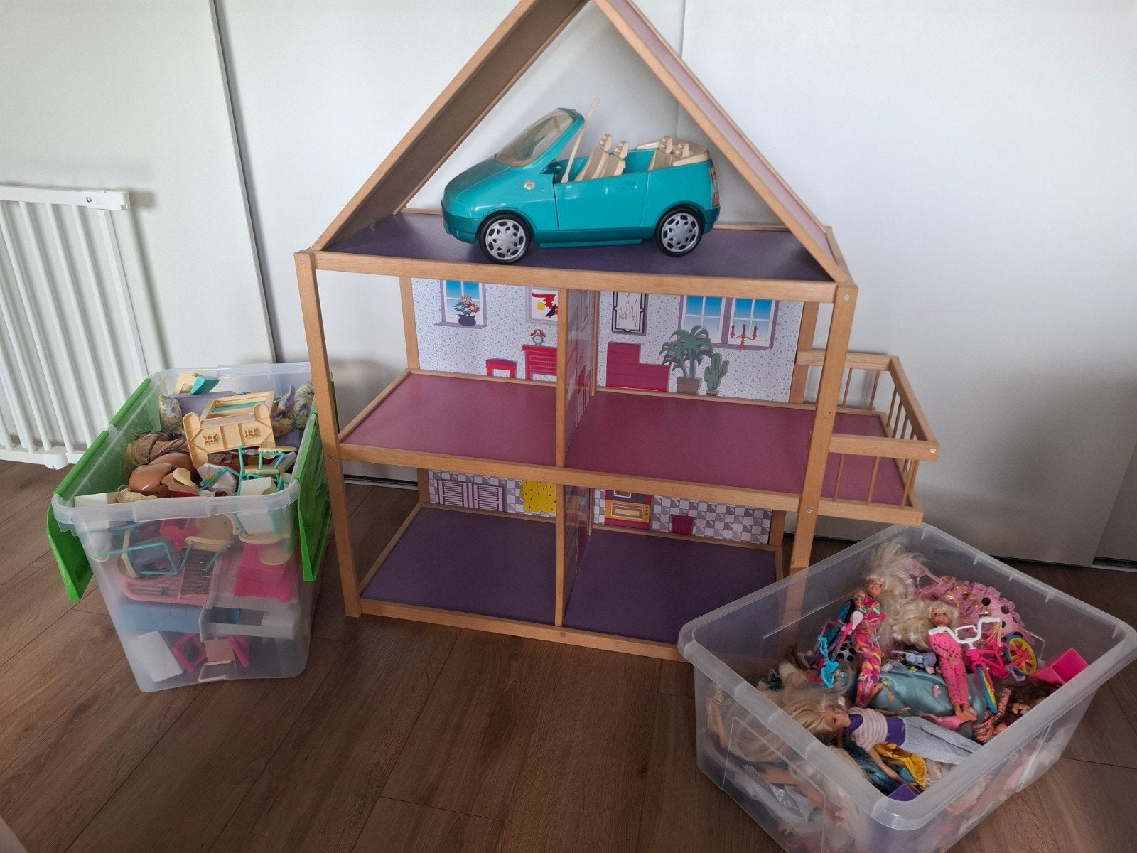 Barbiehuis, compleet ingericht met HEEL VEEL extra's!!!