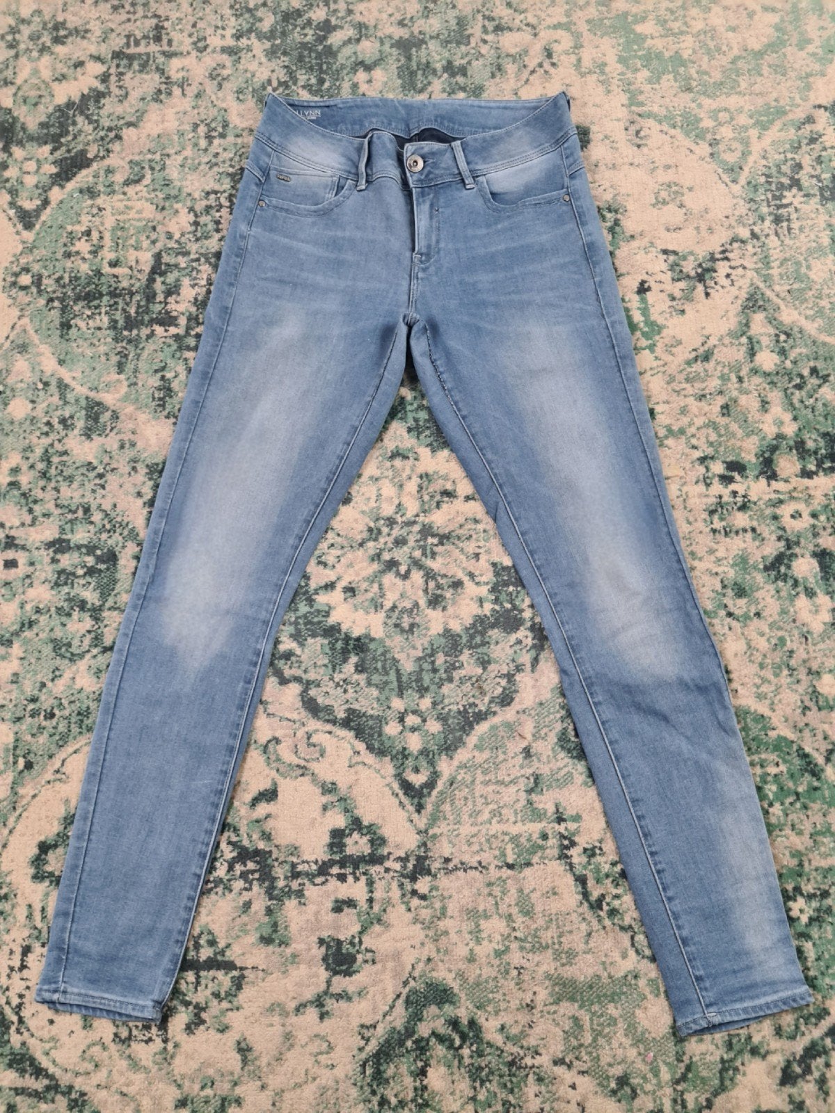 G-star raw Lynn Mid skinny W31 L32 Dames Tulsi3132  Mid-rise, Blauw, Ophalen of Verzenden, W30 - W32 (confectie 38/40), G-STAR RAW