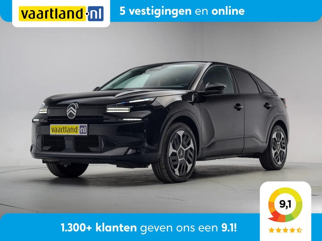 Citroën C4 You 50kWh 3-fase [ LED Navi Apple / Android Came, Auto's, Citroën, Automaat, 0 cilinders, Gebruikt, Zwart
