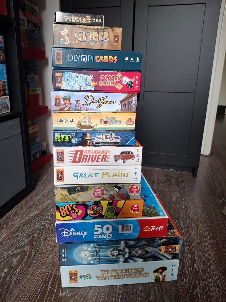 Diverse bordspellen te koop, Vijf spelers of meer, Ophalen of Verzenden, Zo goed als nieuw