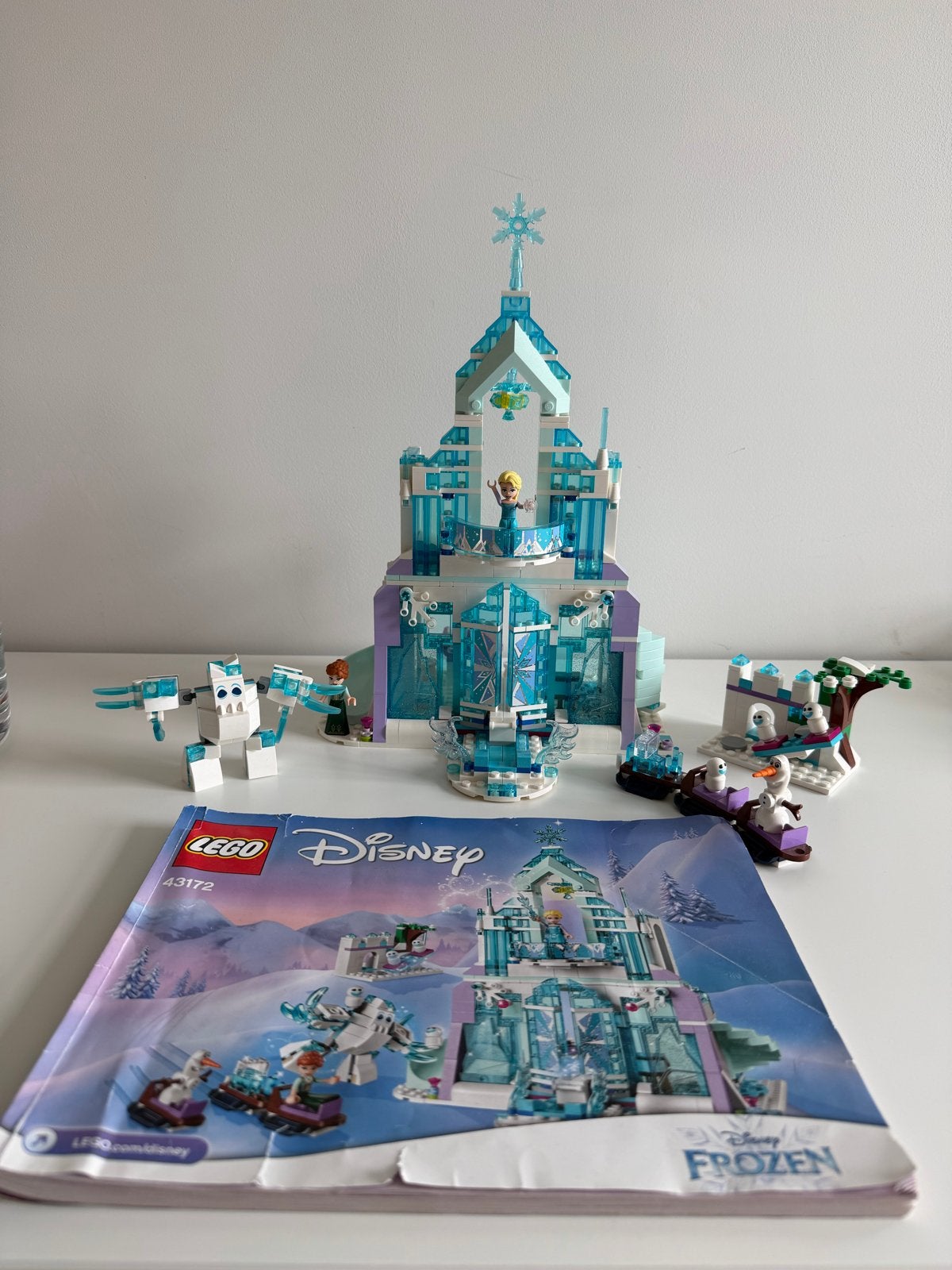 LEGO Disney Frozen Elsa’s Magische Ijspaleis 43172, Ophalen of Verzenden, Zo goed als nieuw