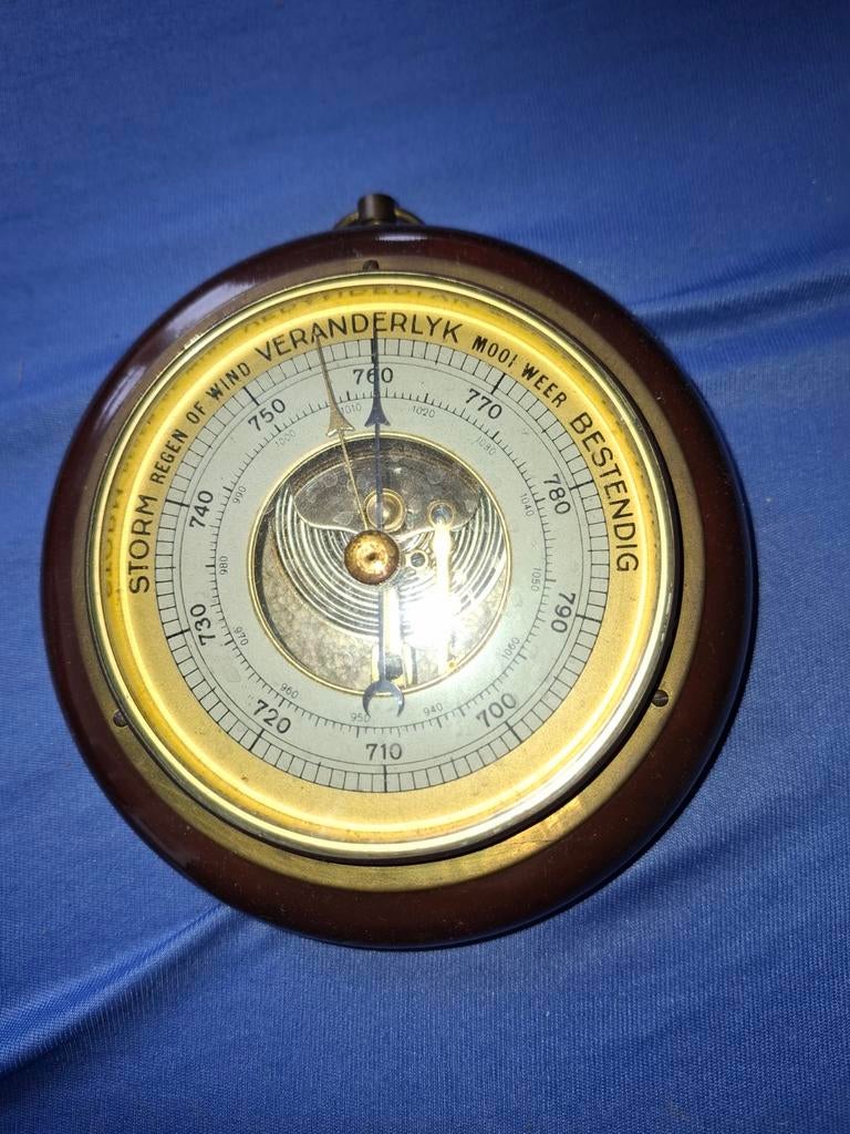 J .en m .polak   barometer, Ophalen of Verzenden, Gebruikt