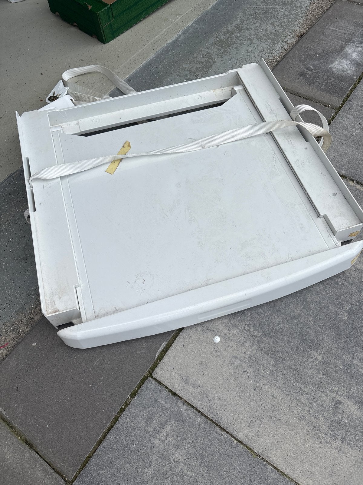 wasmachine droger stapelaar stapel kit met spanband, Witgoed en Apparatuur, Ophalen, Gebruikt