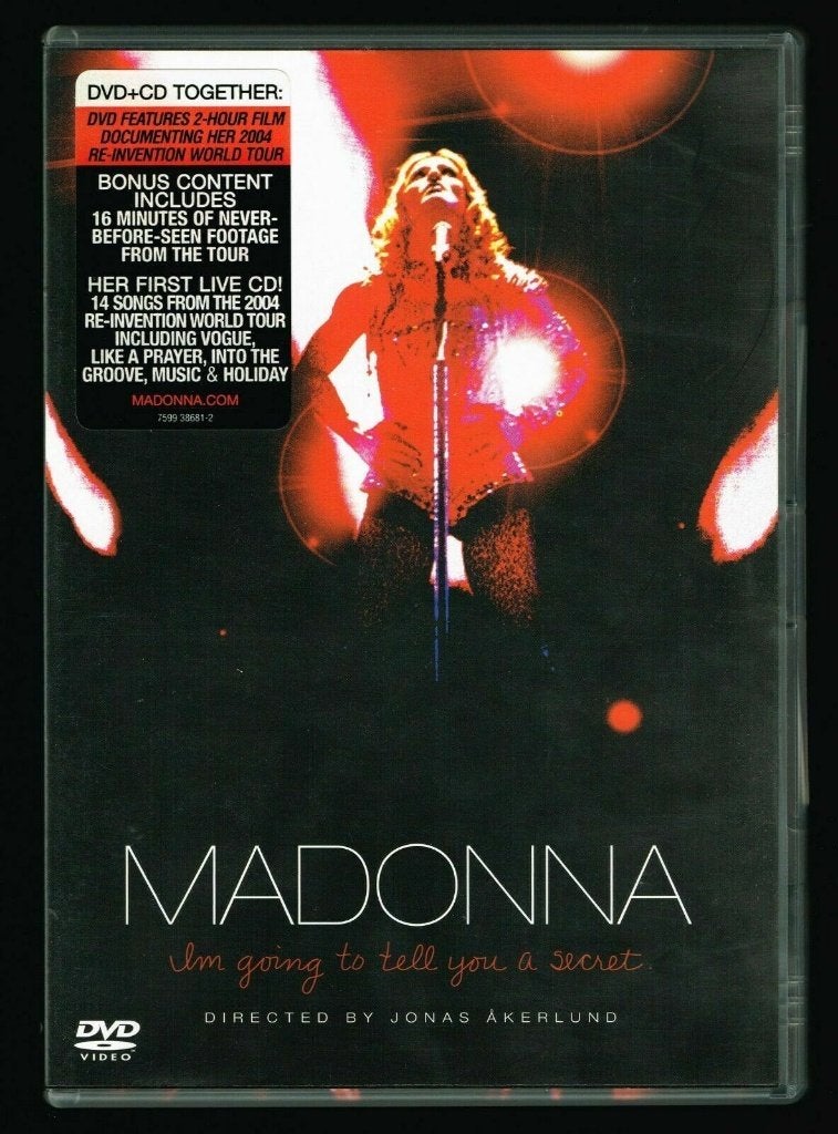 Madonna CD + DVD I'm Going To Tell You A Secret, Alle leeftijden, Ophalen of Verzenden, Zo goed als nieuw, Muziek en Concerten
