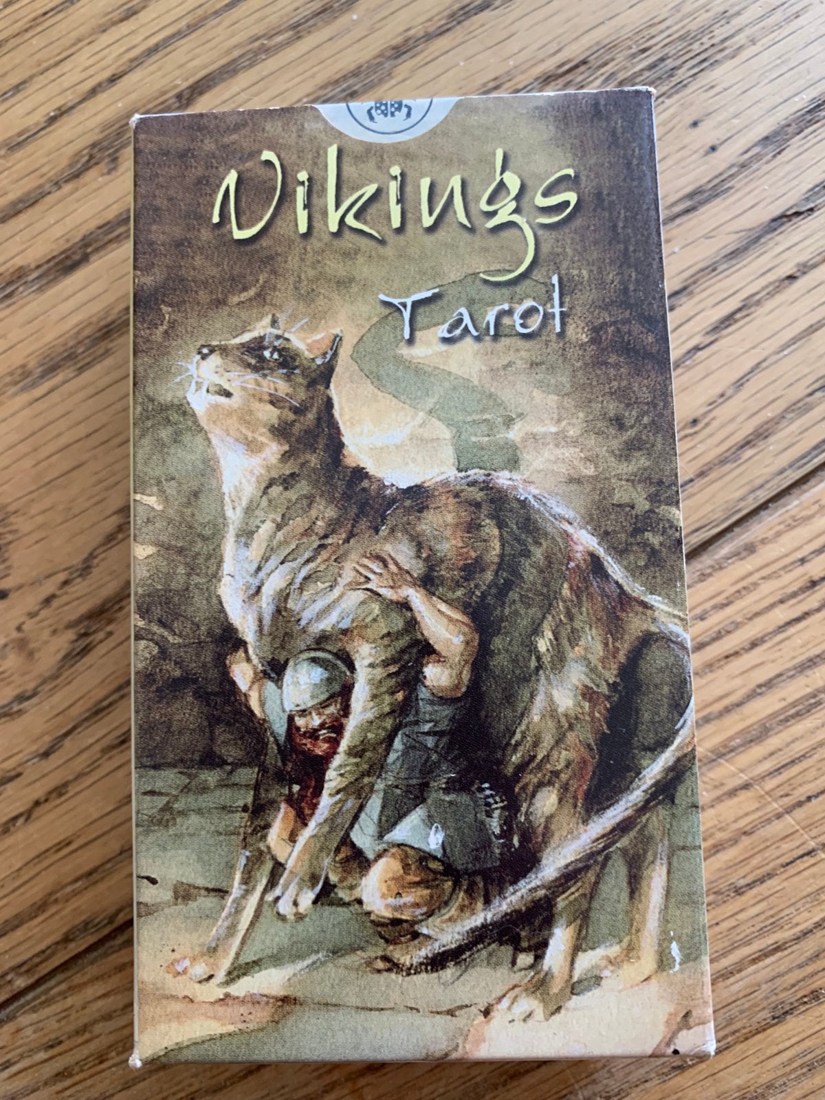 Vikings Tarot – Lo Scarabeo – 78 kaarten – compleet, Ophalen of Verzenden, Zo goed als nieuw, Tarot of Kaarten leggen, Overige typen