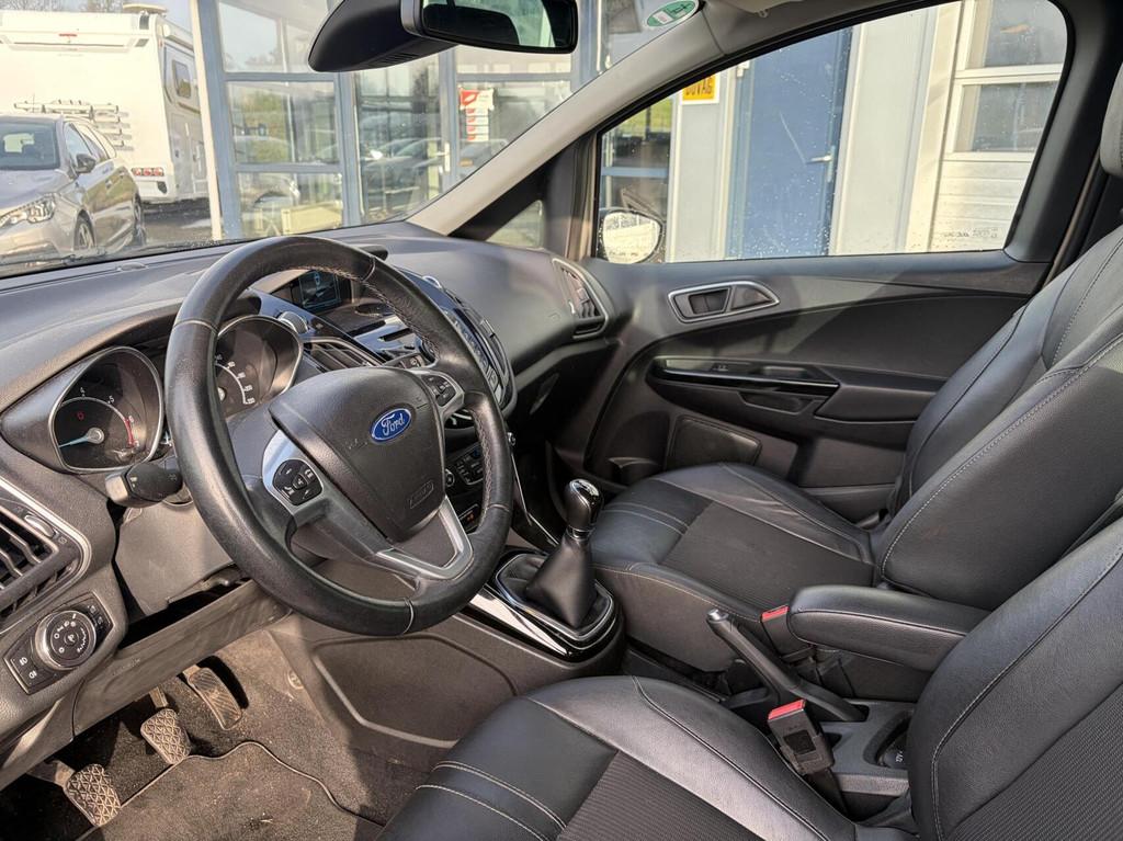 Ford B-Max 1.0 EcoBoost Titanium leer D-riem nieuw !, Auto's, Ford, Voorwielaandrijving, 101 pk, Gebruikt, Met garantie (alle)