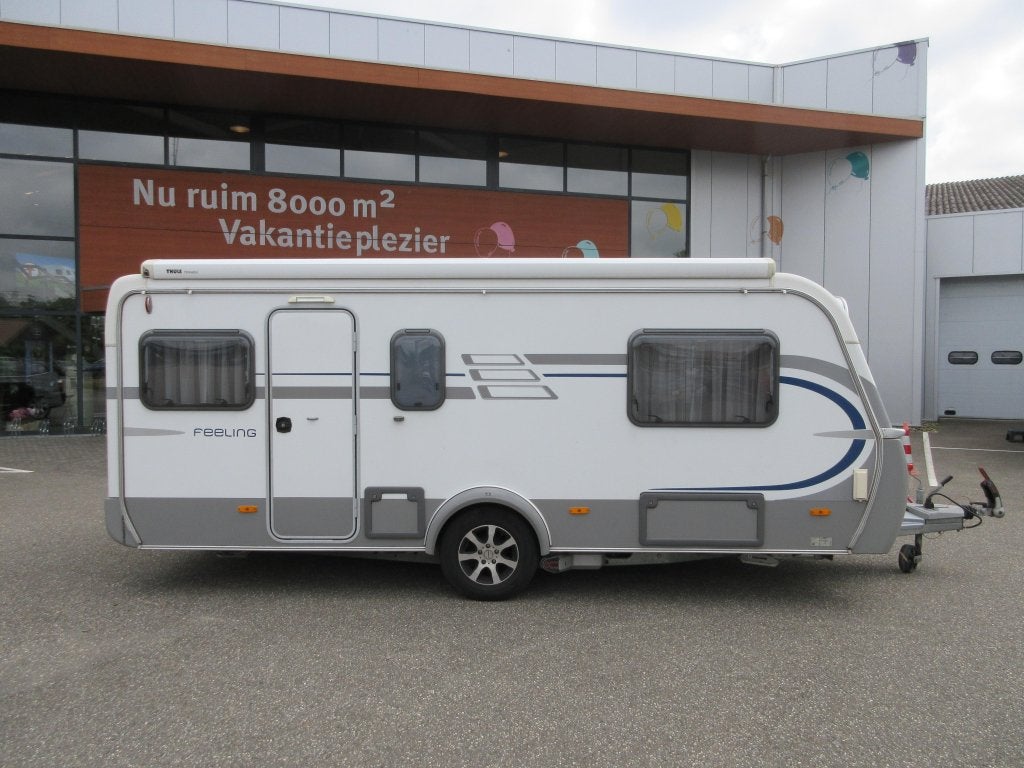 Eriba Feeling 470 ENKELE BEDDEN EN MOVER, Overige typen, Tot en met 3, Schokbreker, Eriba