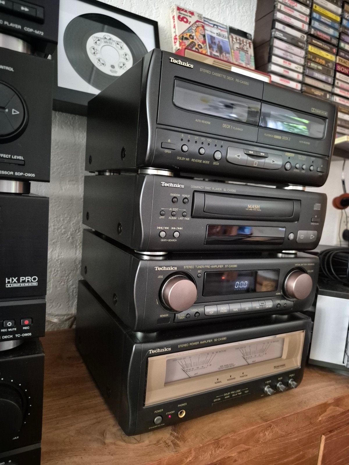 Technics Hifi Set SE-CA1080, Overige merken, Tuner of Radio, Zo goed als nieuw, Losse componenten