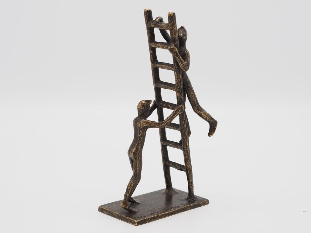 THE SKY IS THE LIMIT // Bronzen beeld, Ophalen of Verzenden, Brons, Beeld