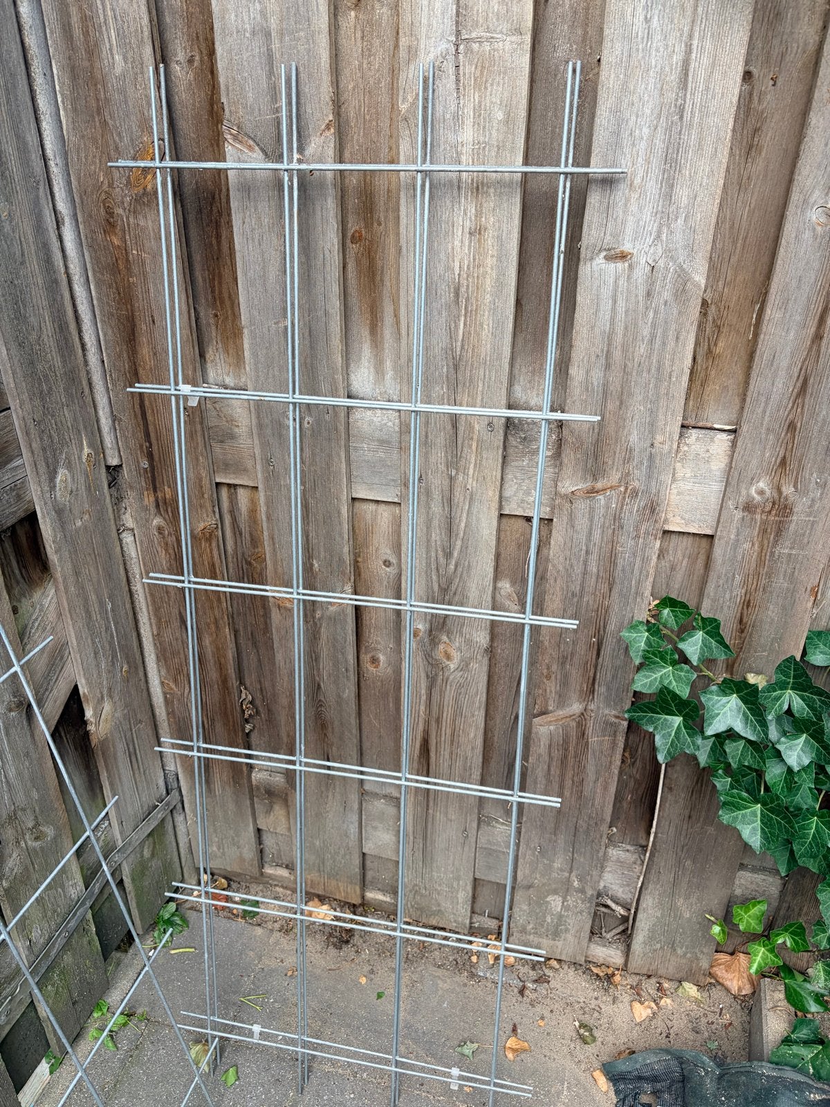 Metalen gaaspanelen voor tuin of omheining, Tuin en Terras, Gaas en Draad, Ophalen, Gebruikt, Minder dan 10 meter, Gaas