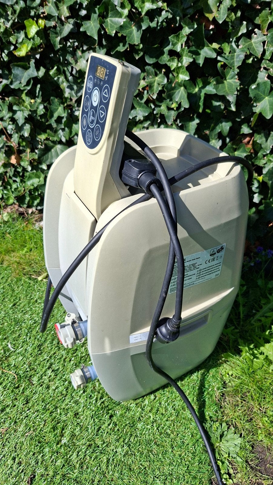 intex jacuzzi pomp/verwarming, Ophalen, Gebruikt, Verwarming