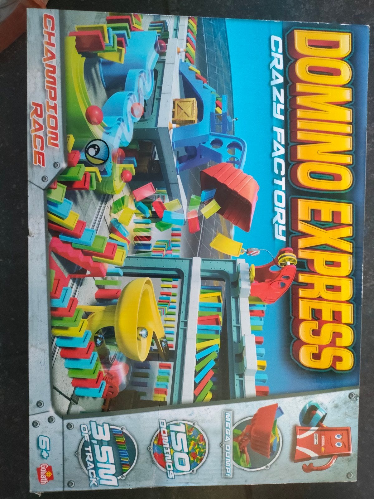 Domino Express Crazy Factory Champion Race Goliath, Ophalen of Verzenden, Zo goed als nieuw, Jongen of Meisje