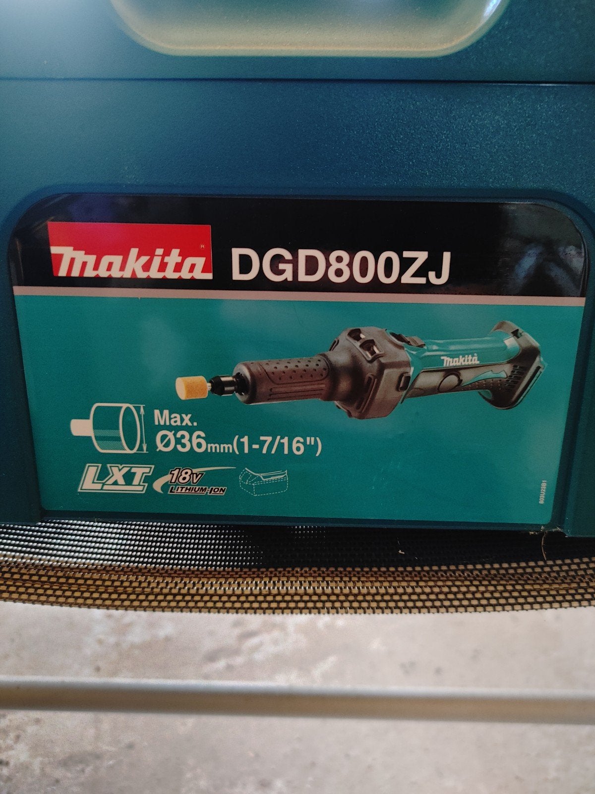 Makita DGD800ZJ 18V Staaf-freesmachine nieuw in M-box, Doe-het-zelf en Verbouw, Verzenden, Overige soorten, Accu, Nieuw
