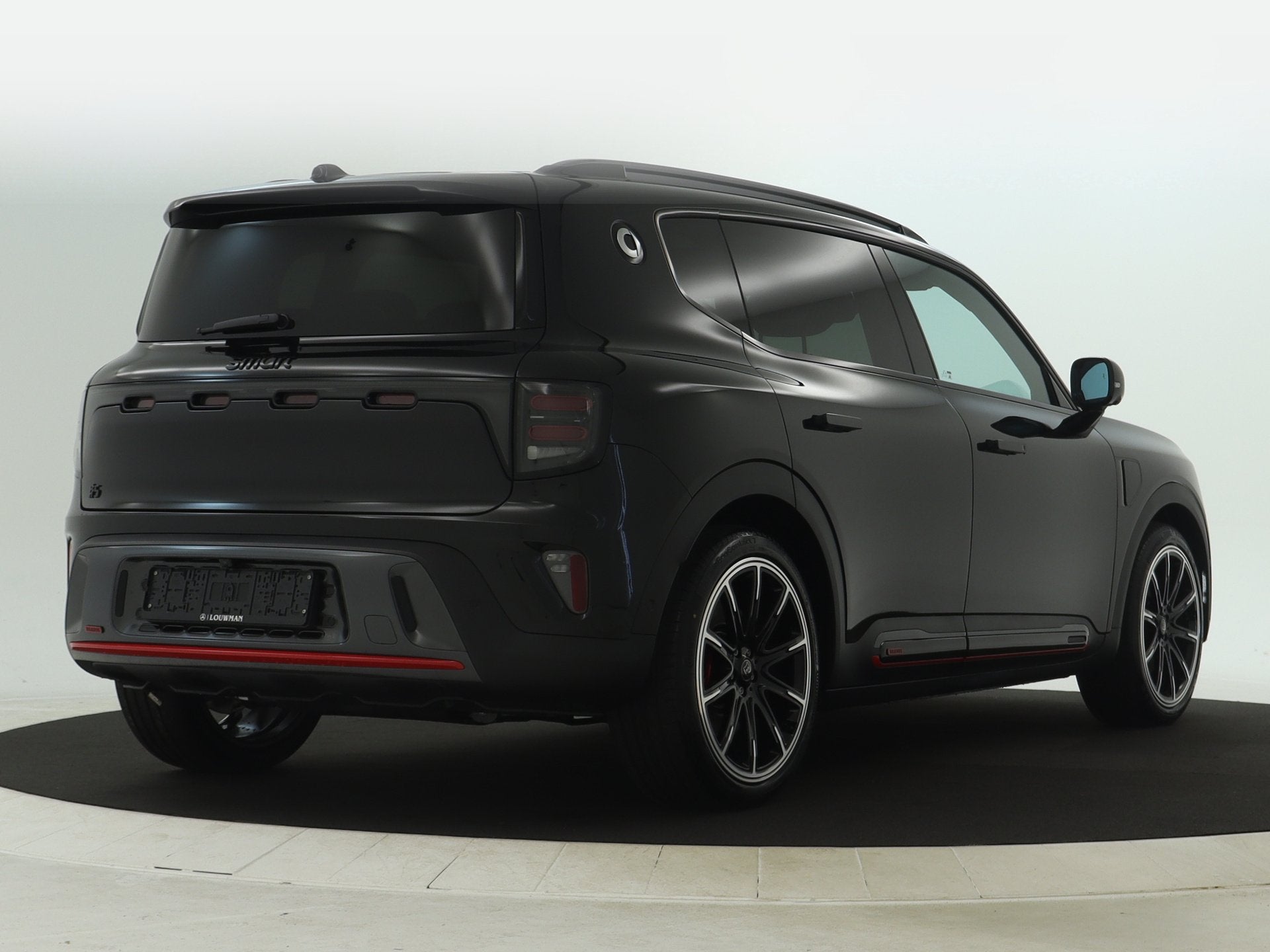 Smart #5 Brabus 100 kWh Actieprijs € 55.440,- | Akoestisch, Auto's, Smart, Automaat, 2378 kg, Parkeerassistent, Zwart