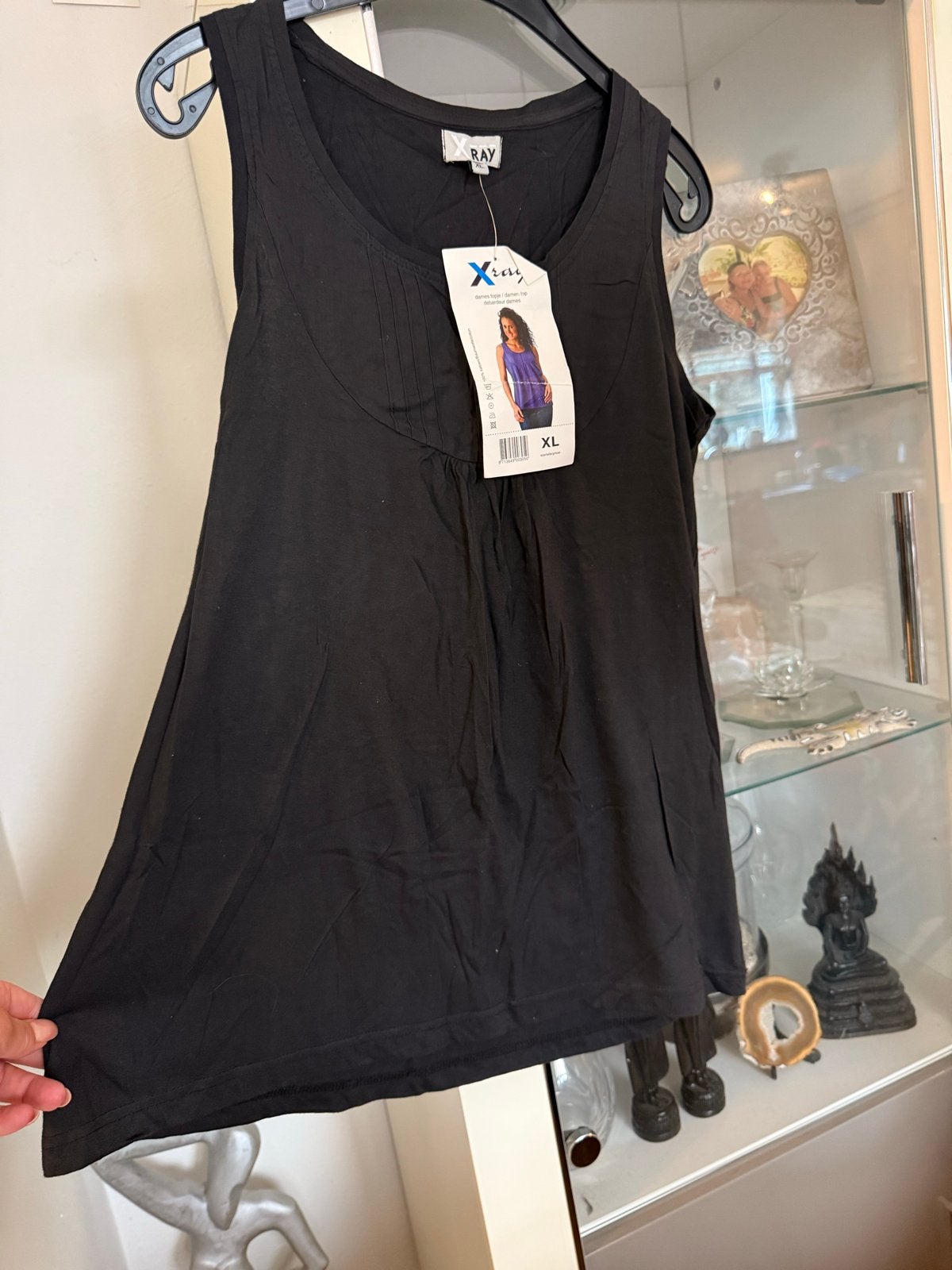 Zwart X-Ray Dames Topje - Maat XL, Nieuw met label, Zwart, Maat 46/48 (XL) of groter, Nieuw, Ophalen of Verzenden