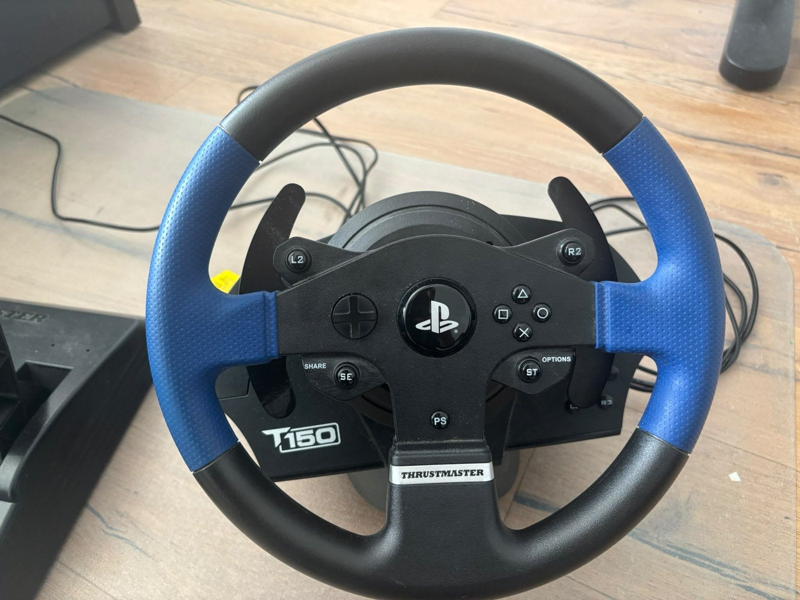 Thrustmaster T150 racestuur + 3 pedalen set, Spelcomputers en Games, Ophalen, Zo goed als nieuw, Controller, PlayStation 3