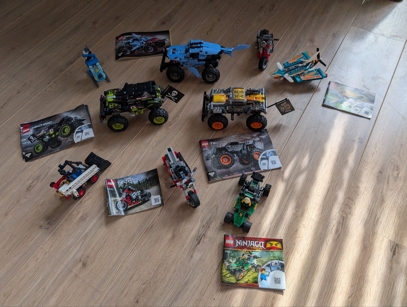 Grote collectie LEGO Technic en Ninjago sets, Verzamelen, Ophalen of Verzenden