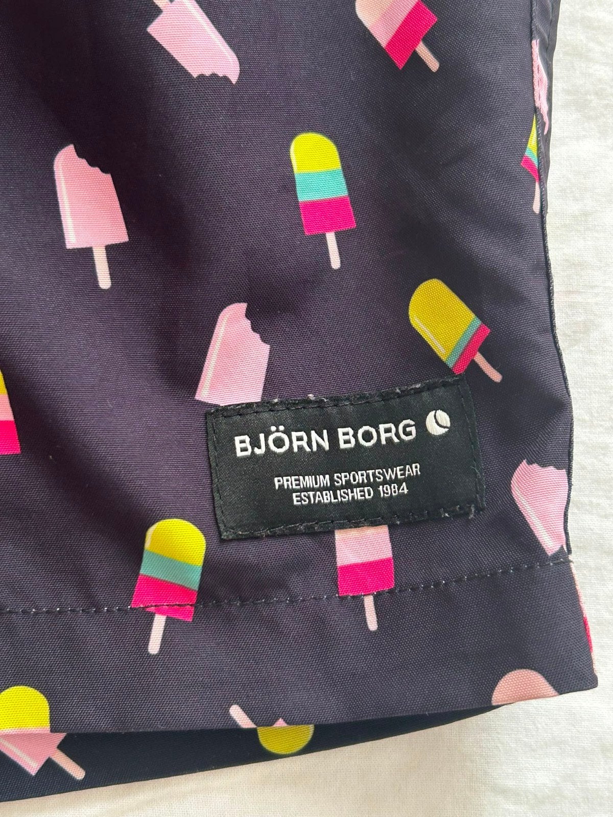 Björn Borg zwemshort met ijsjesprint, Ophalen of Verzenden, Björn Borg, Zwemshort, Meerkleurig