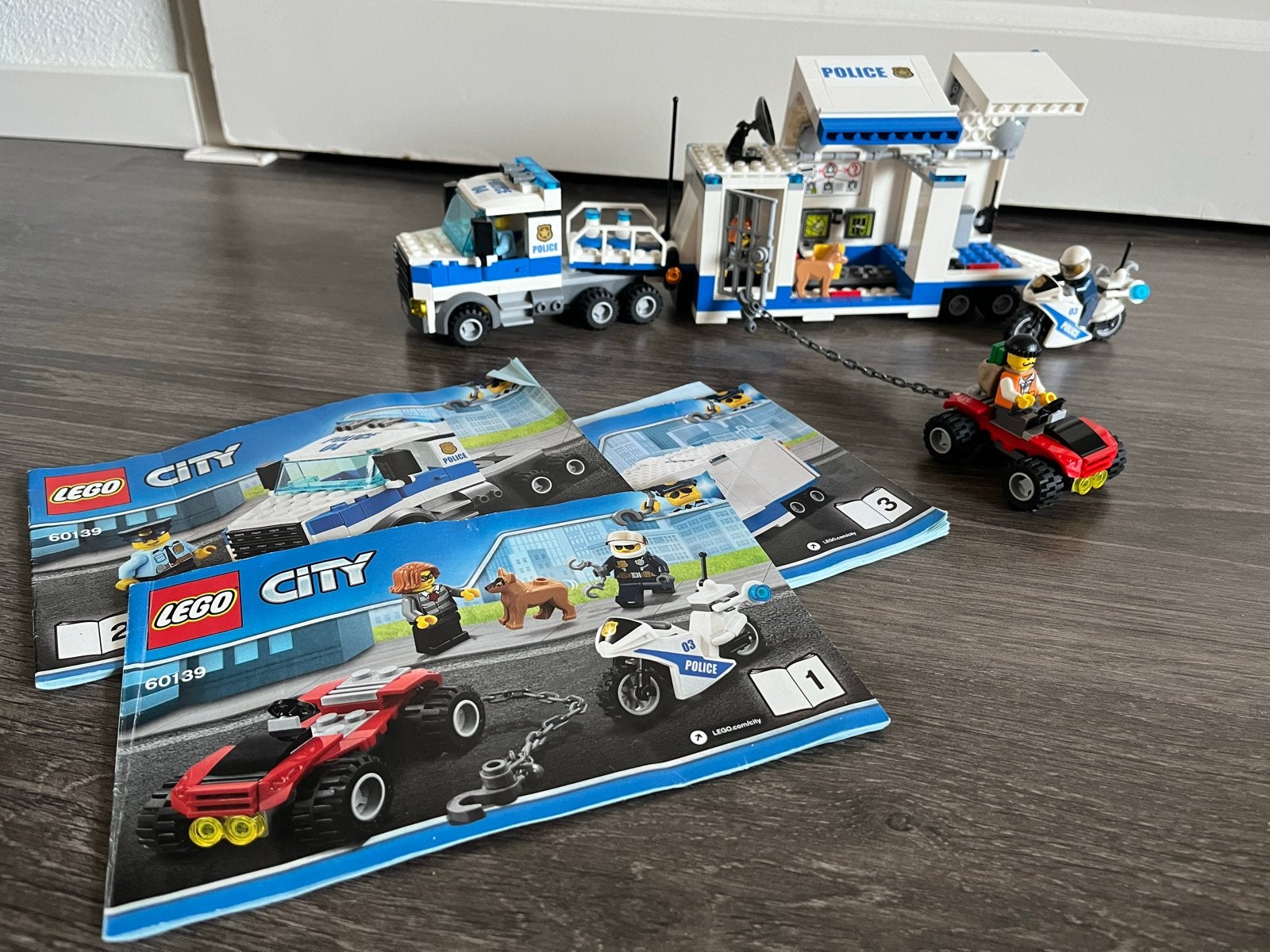 Lego City Mobiele Commandocentrale (60139), City, Lego, Ophalen of Verzenden, Zo goed als nieuw