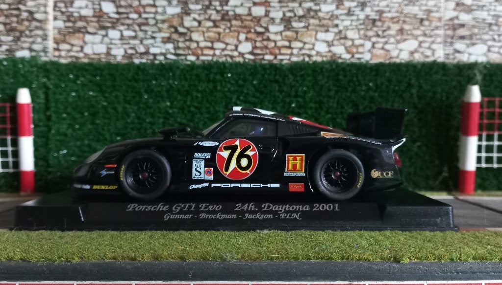 FLY Slotcar Porsche GT1 Evo 24h. Daytona 2001 met licht, Overige merken, Racebaan, Nieuw, Ophalen of Verzenden