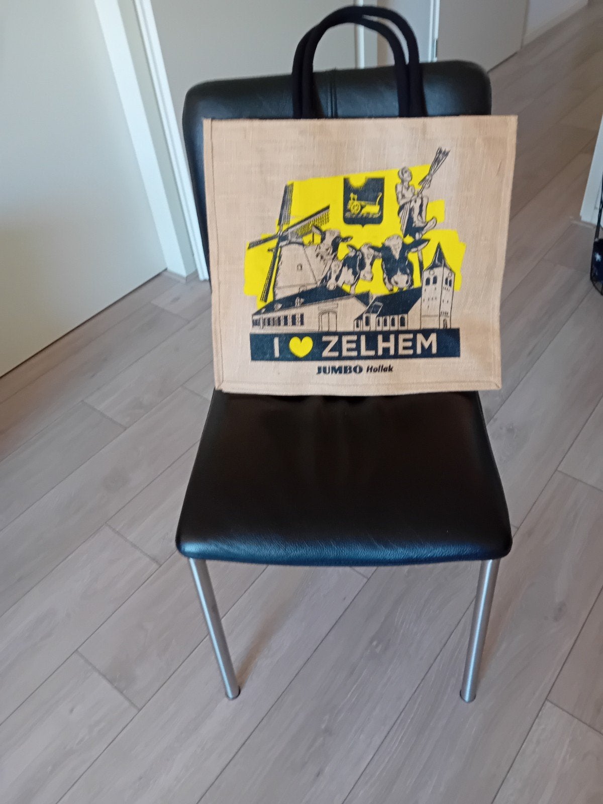 Jumbo Hollek I Love Zelhem Jute Tas, Jumbo Hollek, Ophalen of Verzenden, Zo goed als nieuw