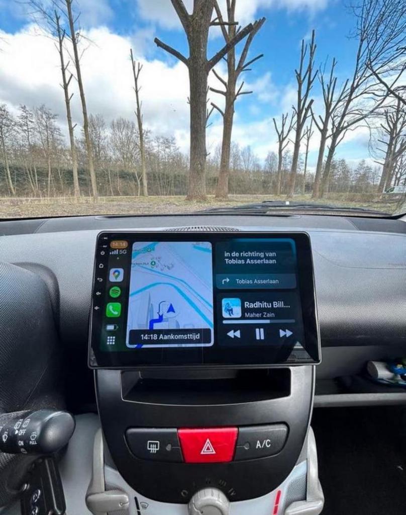 Actie! Carplay Peugeot 107 Citroen c1 Toyota aygo, Auto diversen, Ophalen of Verzenden, Zo goed als nieuw
