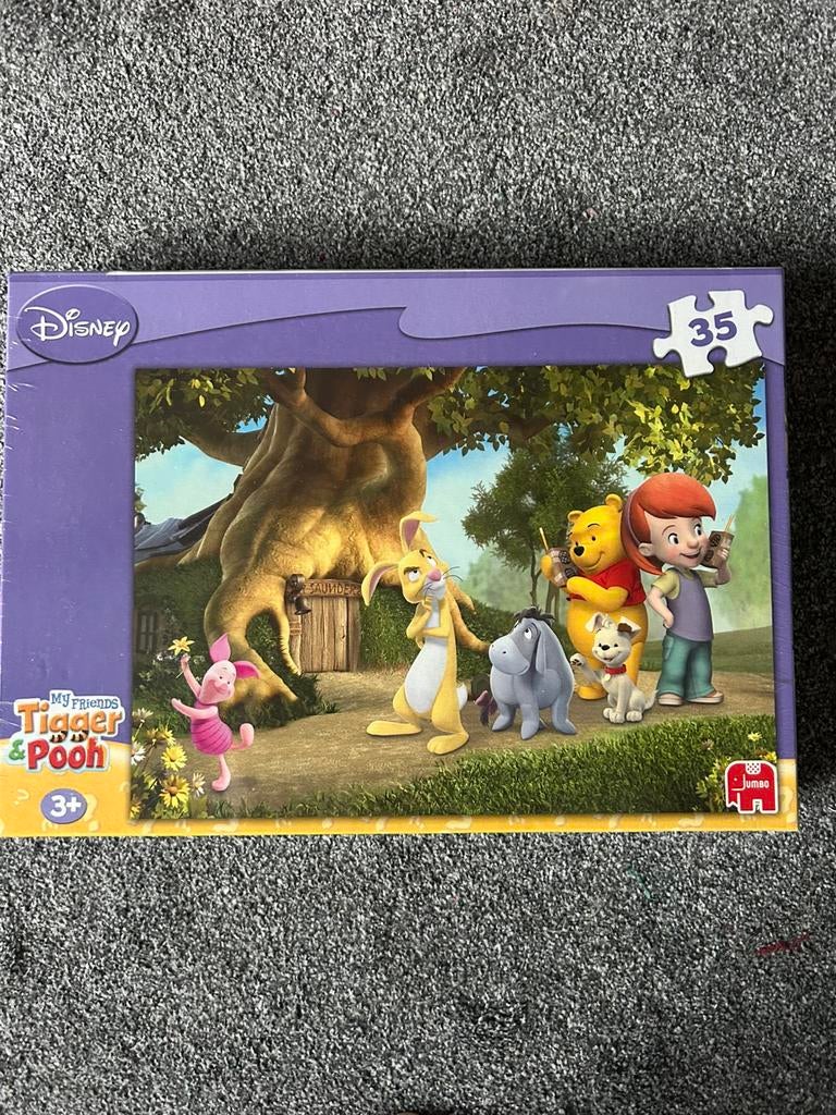 Nieuwe puzzel van Winnie the Pooh te koop nog in folie!, Ophalen of Verzenden, 10 tot 50 stukjes, Nieuw