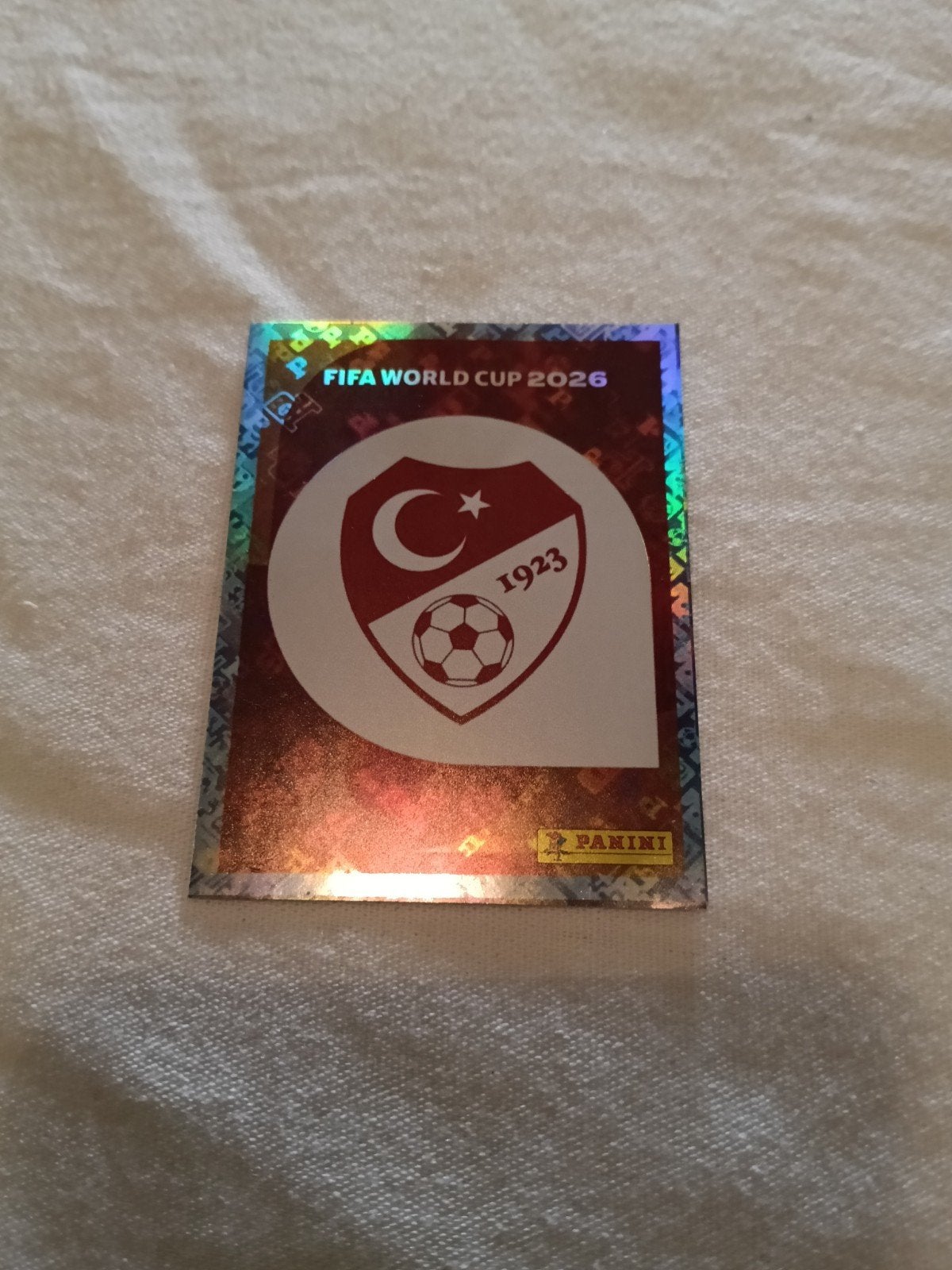 Panini FIFA World Cup 2026 Sticker Turkije, Verzamelen, Ophalen of Verzenden, Zo goed als nieuw, Buitenlandse clubs, Poster, Plaatje of Sticker