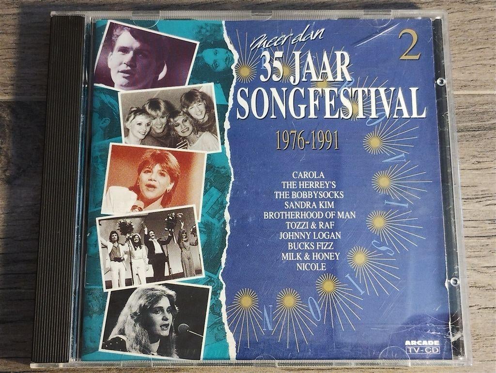 Meer Dan 35 Jaar Songfestival 1976 - 1991 Vol 2, Cd's en Dvd's, Cd's | Verzamelalbums, Ophalen of Verzenden, Gebruikt, Pop
