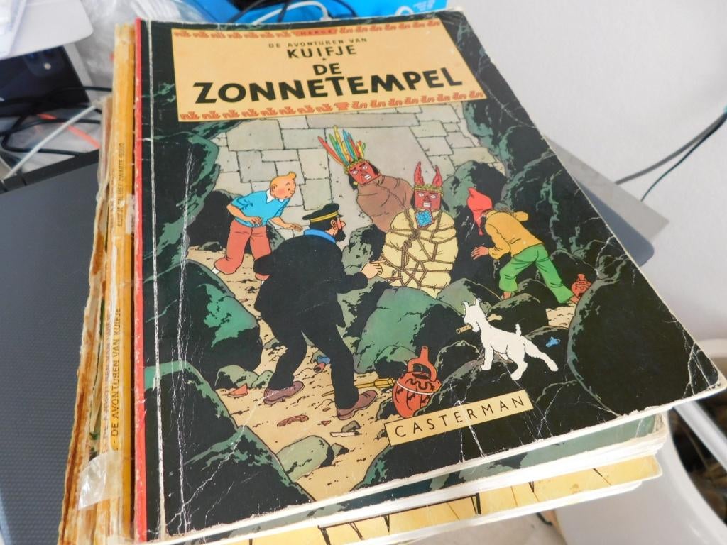 De avonturen van Kuifje 11 albums 2e serie, Boeken, Meerdere stripboeken, Ophalen of Verzenden, Gelezen, Hergé