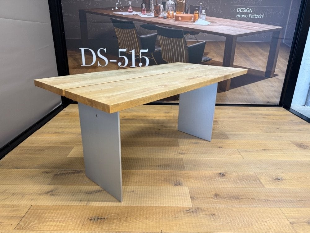 Mobimex Zoom eettafel hout 160x81, Huis en Inrichting, Gebruikt, 50 tot 100 cm, 150 tot 200 cm, Eikenhout