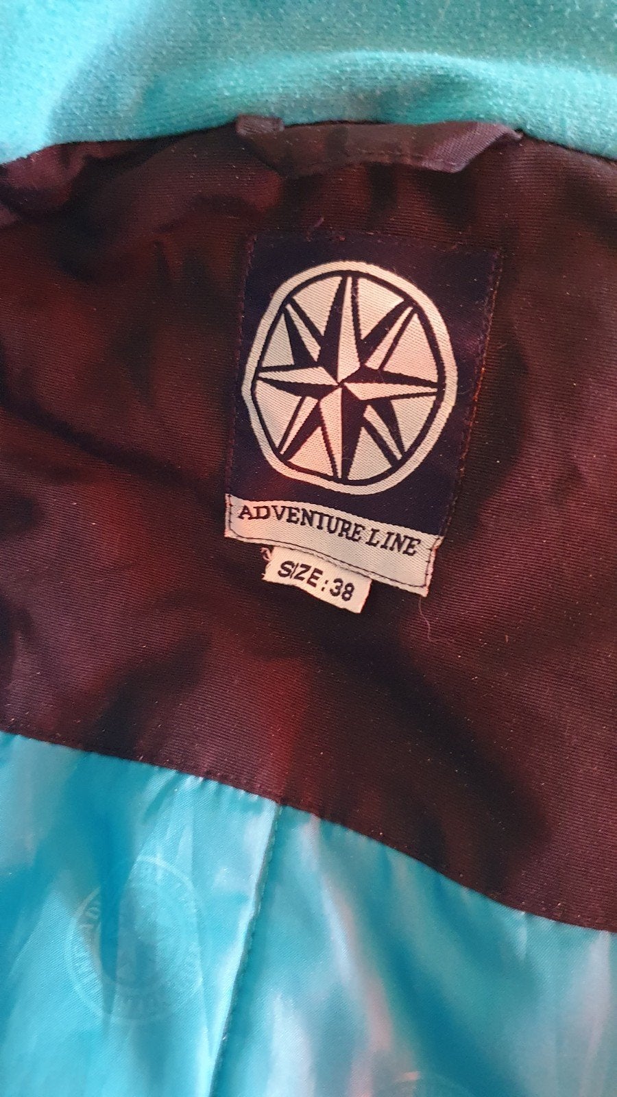 Adventure Line damesjas maat 38 (M) - Zwart met turquoise, Maat 38/40 (M), Zwart, Ophalen of Verzenden, Gedragen