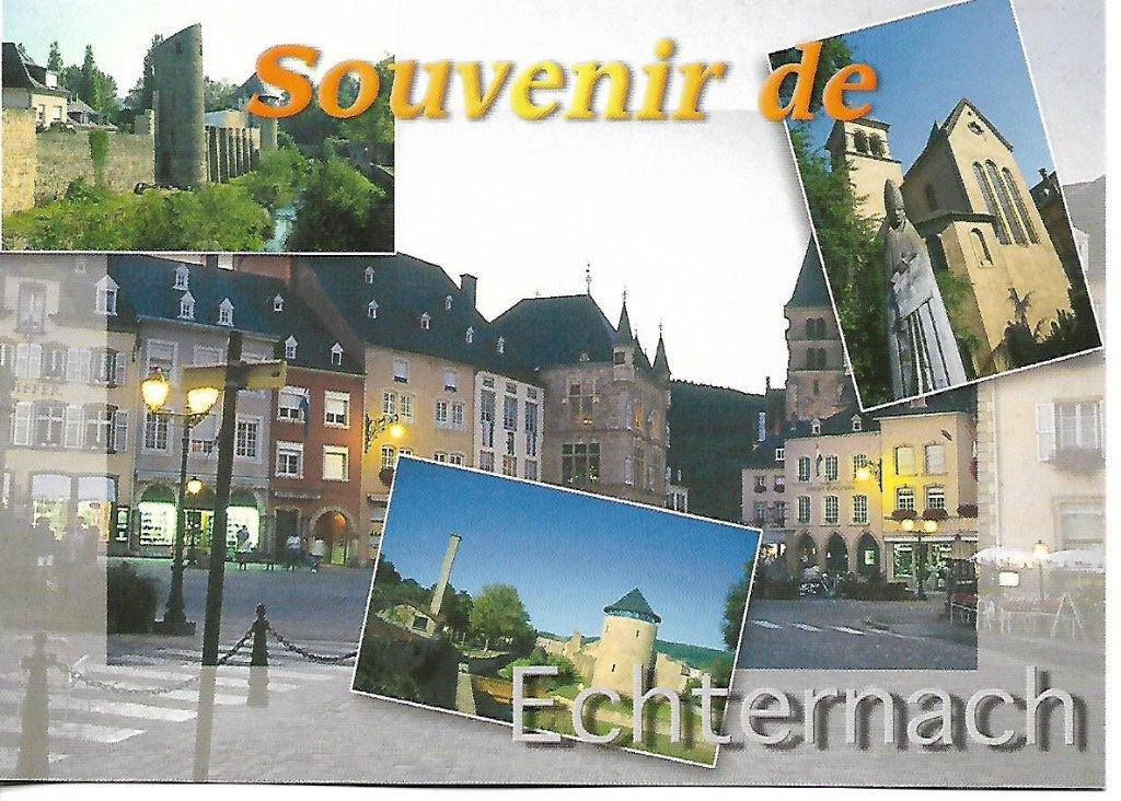 Luxemburg- -Echternach., Verzenden, 1980 tot heden, Ongelopen, België en Luxemburg