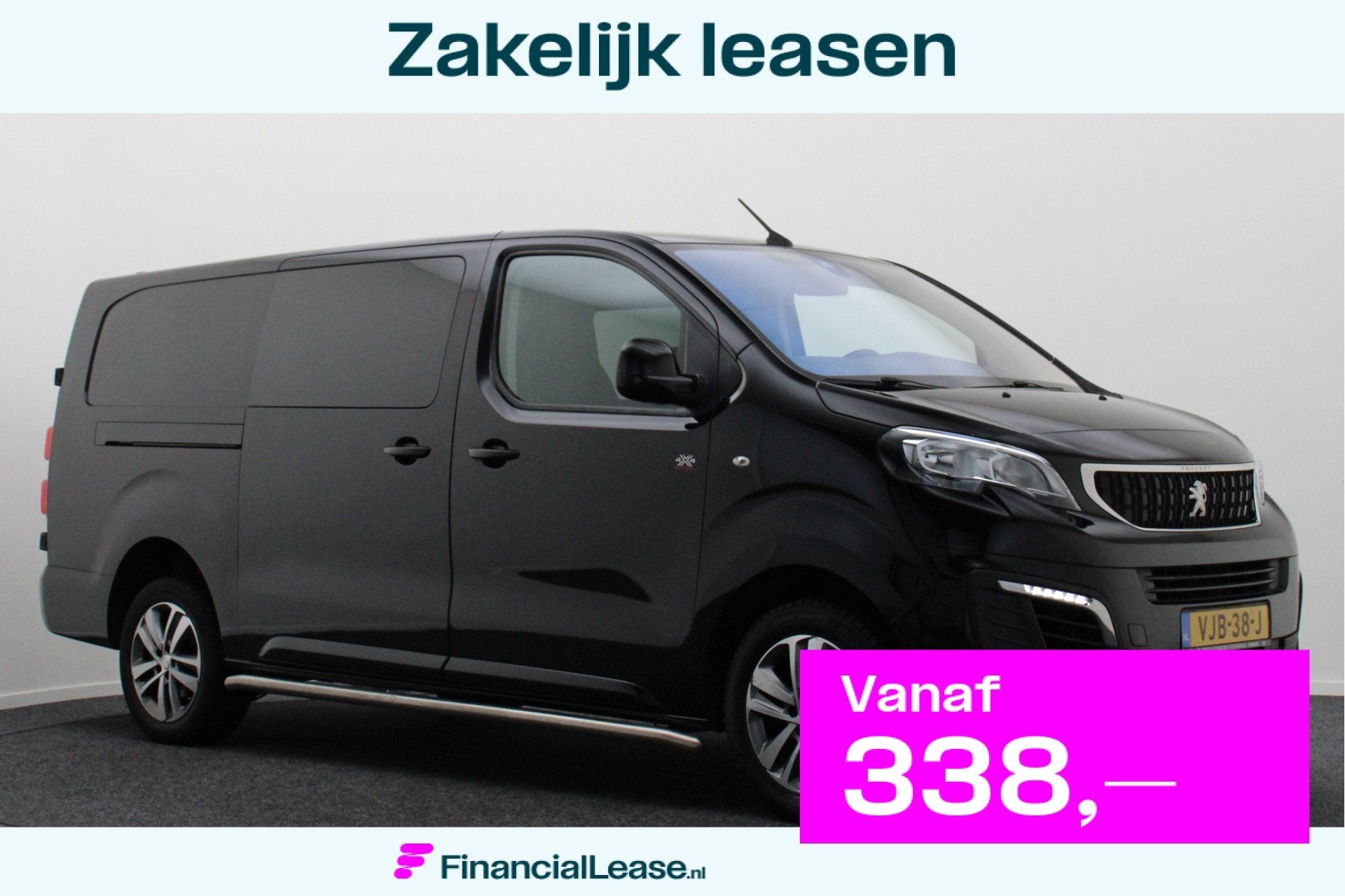 Peugeot Expert 2.0 BlueHDI 150 L3 Asphalt DC 4x4 Dangel 5-Zi, Stof, Gebruikt, 4 cilinders, 150 pk