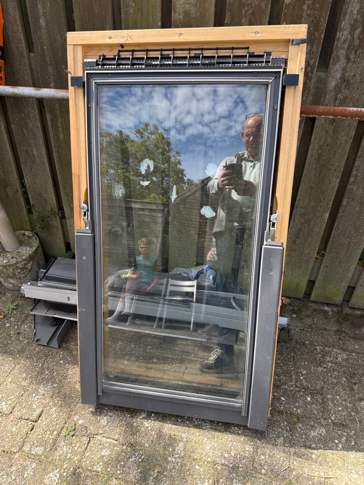Velux Dakraam GGL F06 3059 - Zo goed als nieuw, Doe-het-zelf en Verbouw, Glas en Ramen, 80 tot 120 cm, Ophalen of Verzenden, Zo goed als nieuw