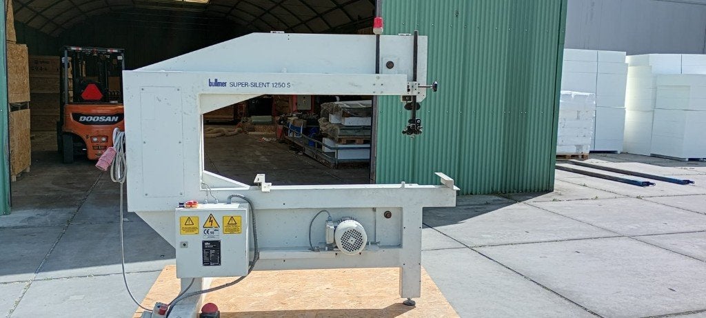 lintzaag Bullmer super silent 1250s-in goede staat-, Ophalen, Gebruikt, 70 mm of meer, Lintzaag