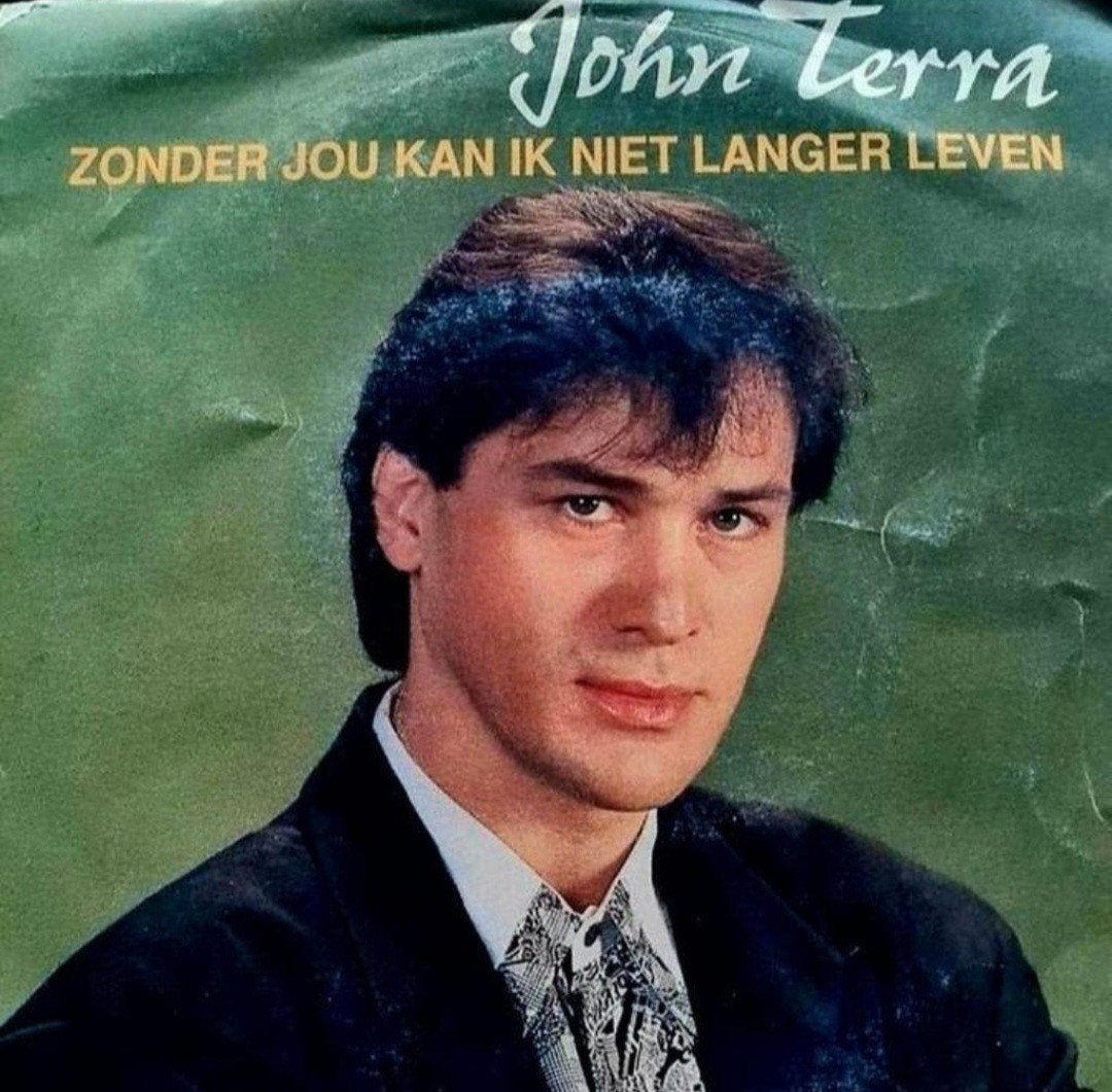 JOHN TERRA - 5 SINGLES !, Ophalen of Verzenden, Gebruikt, Nederlandstalig
