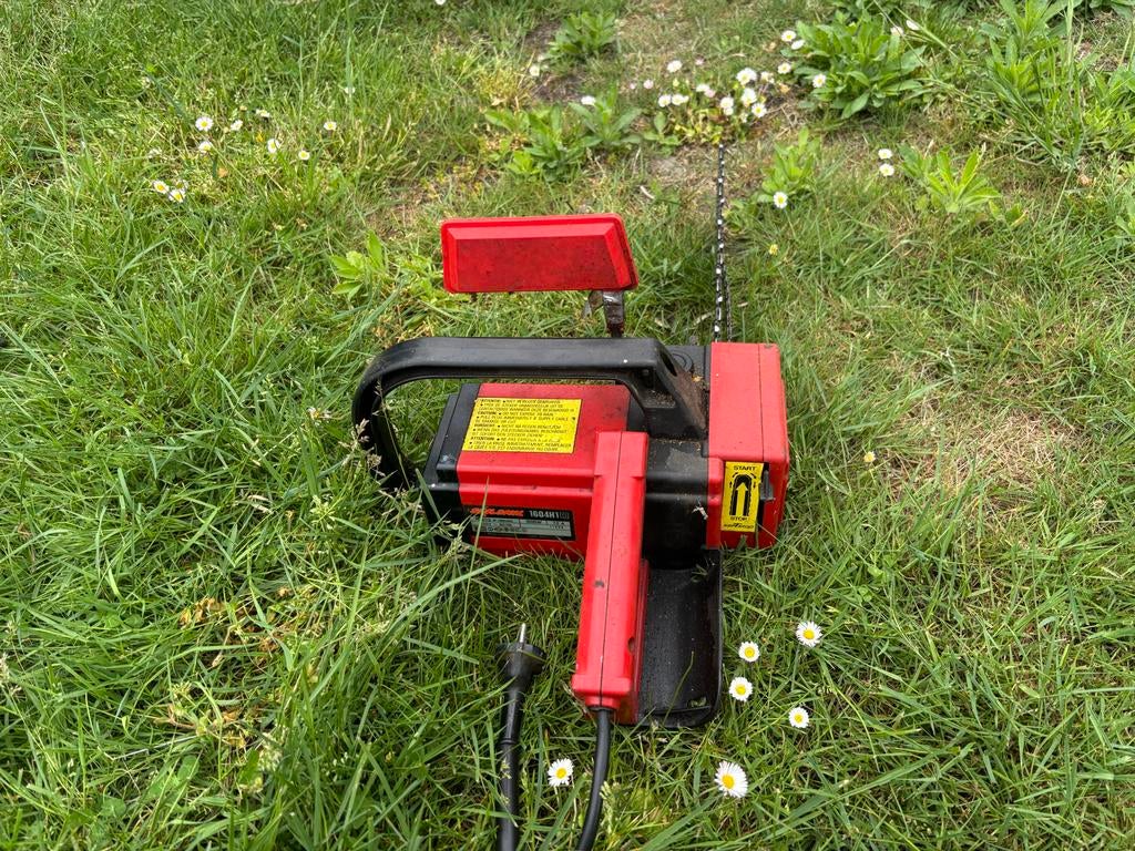Elektrische kettingzaag - Krachtig en betrouwbaar, Doe-het-zelf en Verbouw, Gereedschap | Zaagmachines, Ophalen, Gebruikt, 70 mm of meer