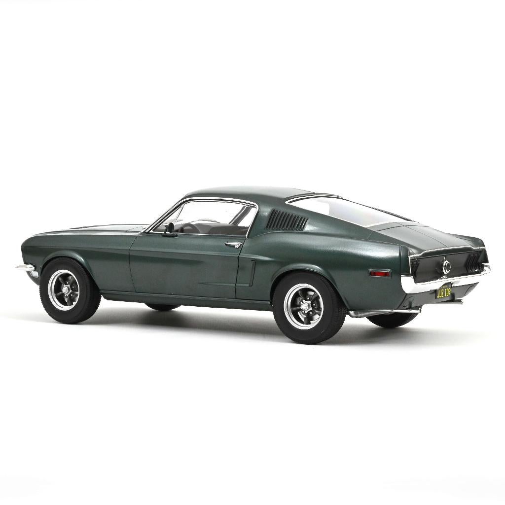Ford Mustang Fastback 1968 groen BULLIT 1/12 NOREV 122702, Verzenden, Nieuw, 1:9 t/m 1:12, Auto