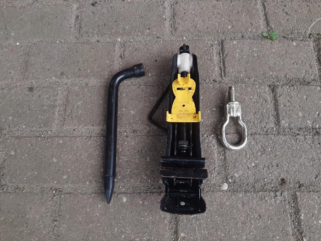 Ford Focus Mk1 krikset gereedschapsset incl sleepoog, Auto-onderdelen, Klein materiaal, Ford, Gebruikt, Ophalen of Verzenden